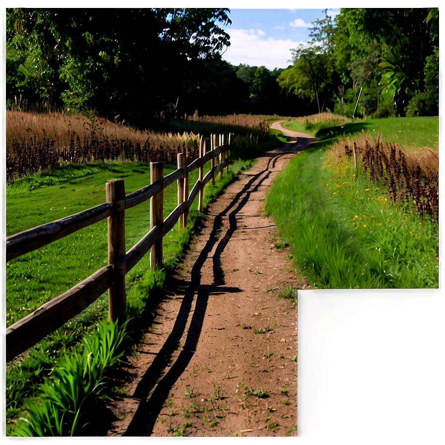 Country Farm Path Png Rsg PNG Image