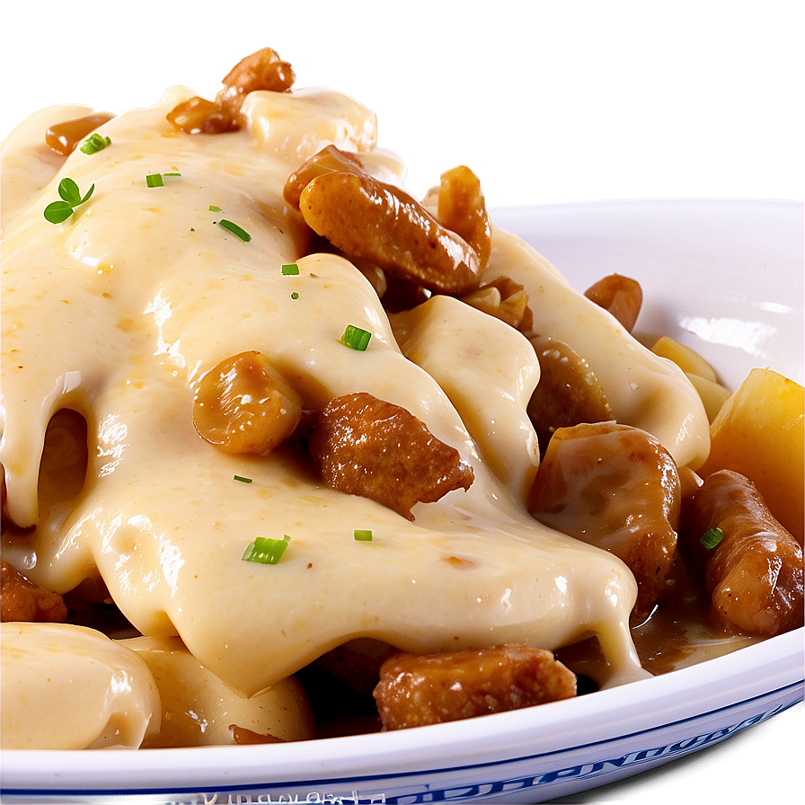 Country Gravy Poutine Comfort Png Wag PNG Image