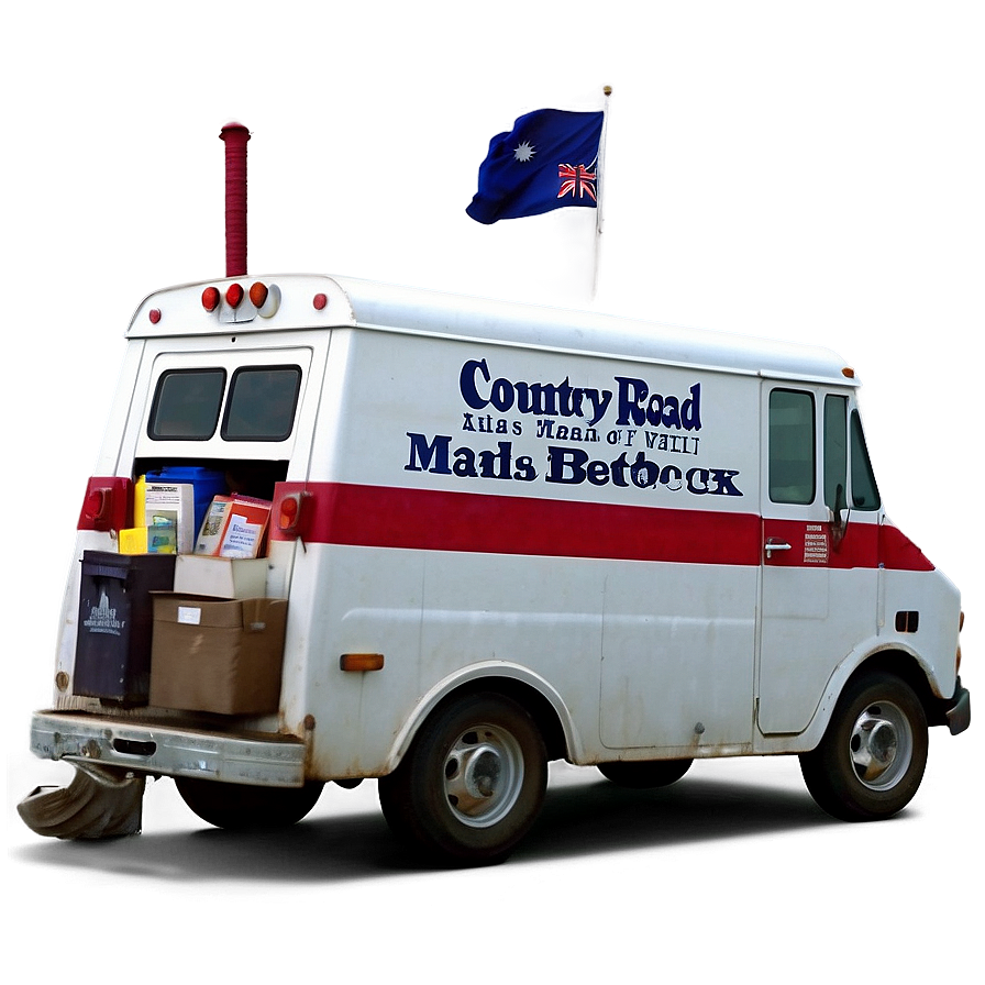 Country Road Mail Truck Png 41 PNG Image