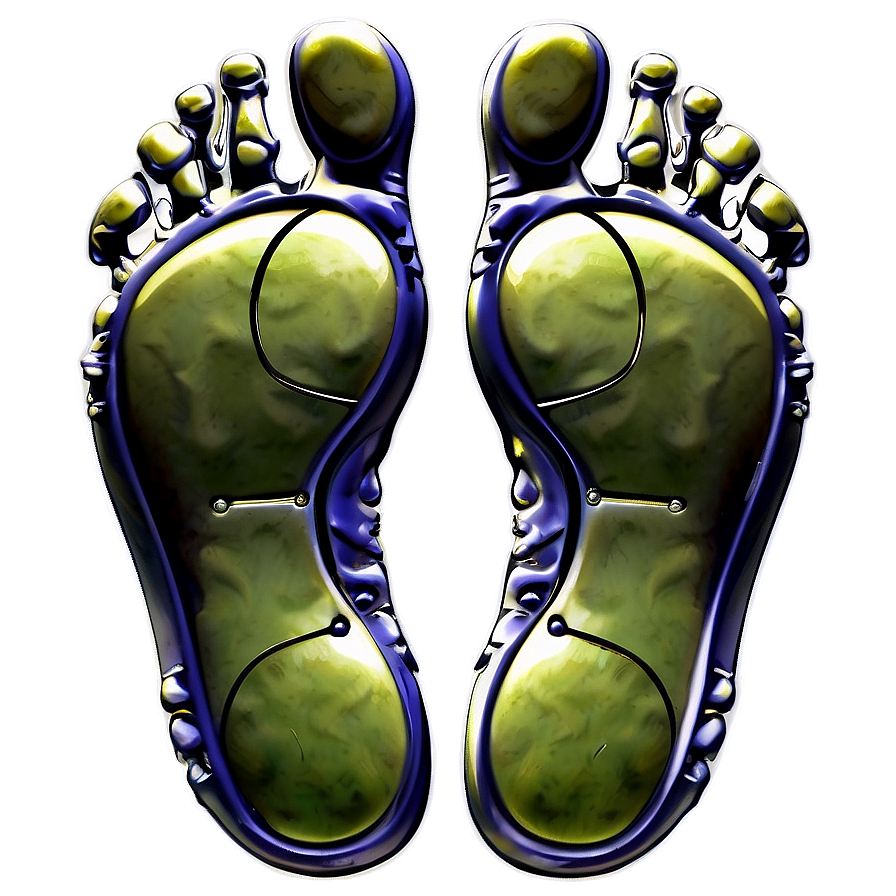 Couple Footprints Png Alv7 PNG Image