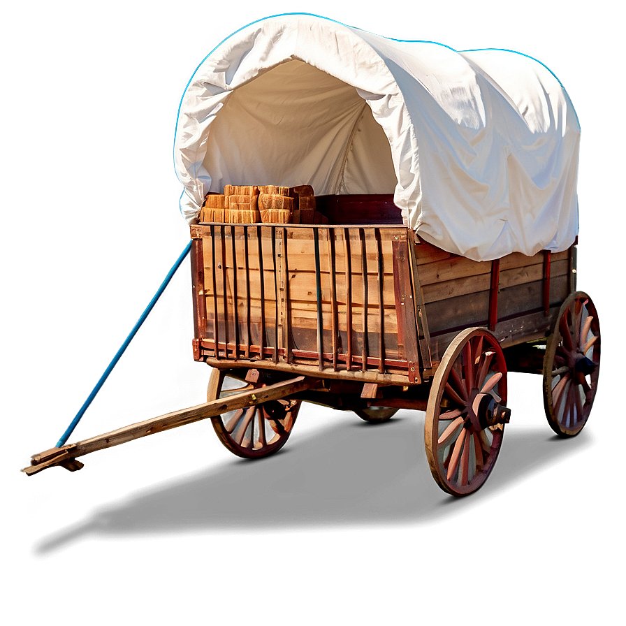 Covered Wagon On Trail Png 13 PNG Image