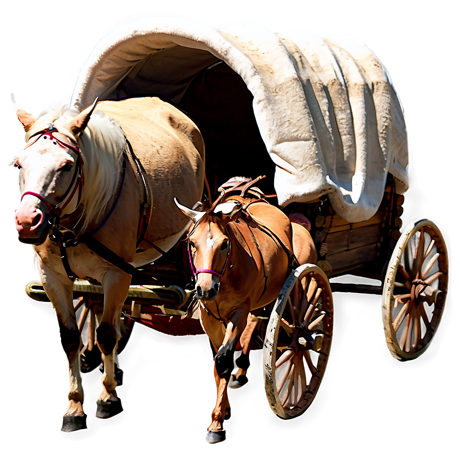 Covered Wagon On Trail Png 38 PNG Image