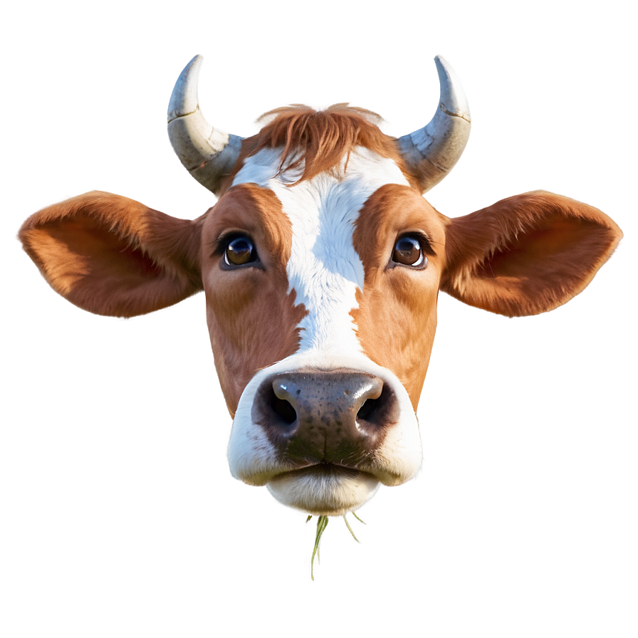 Cow Face Cute Clipart Png 06272024 PNG Image