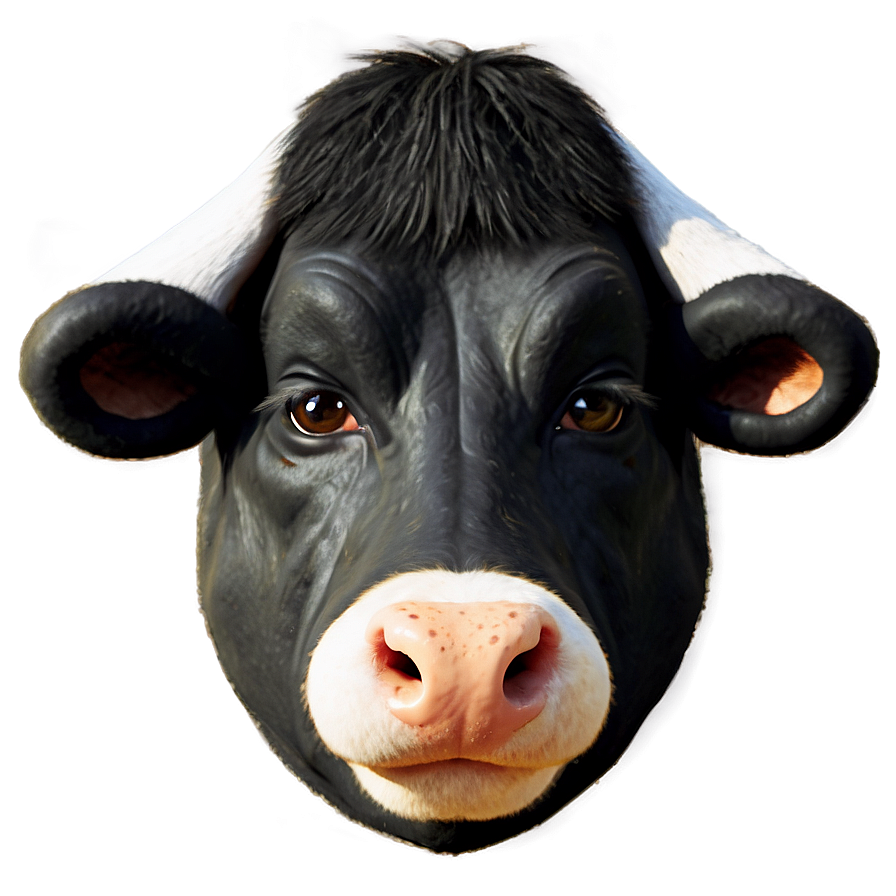 Cow Face Mascot Png 54 PNG Image