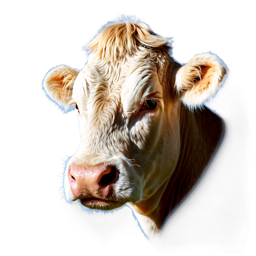 Cow Head Profile Png Tun PNG Image