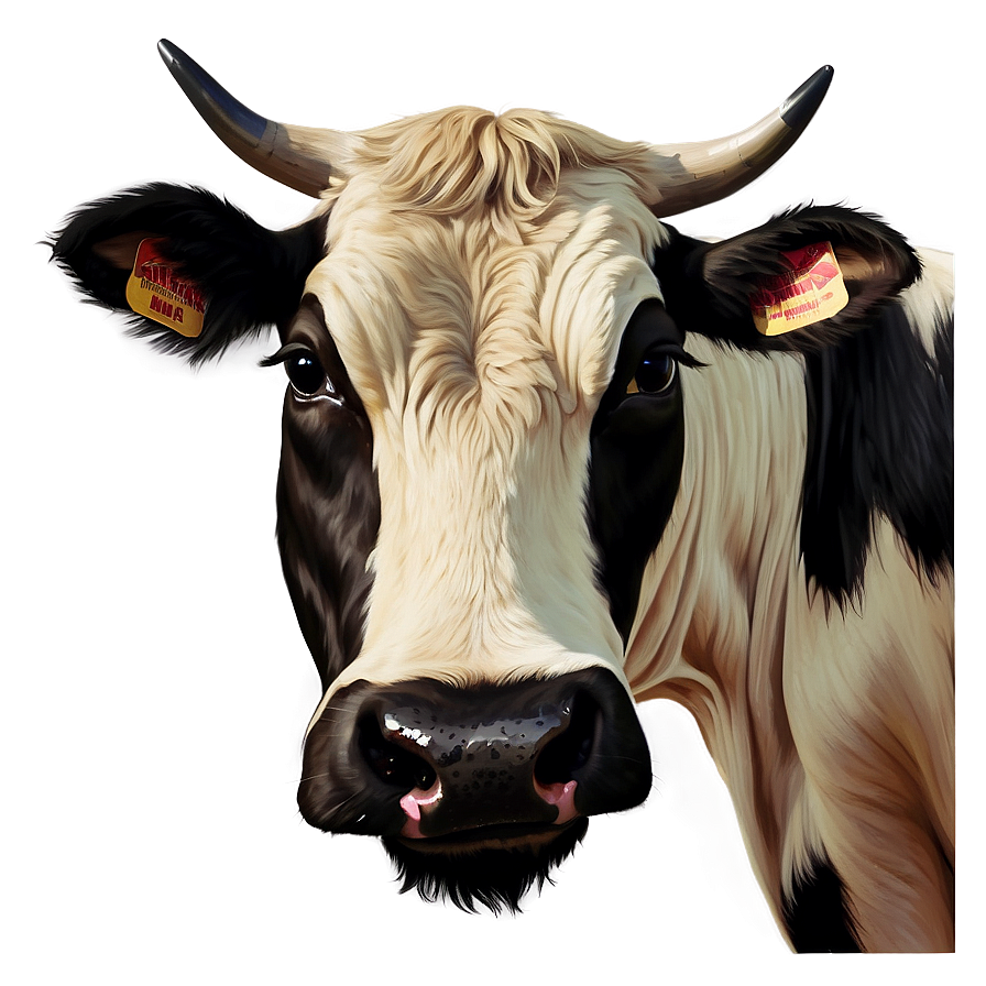 Cow Head Silhouette Clipart Png Vch95 PNG Image