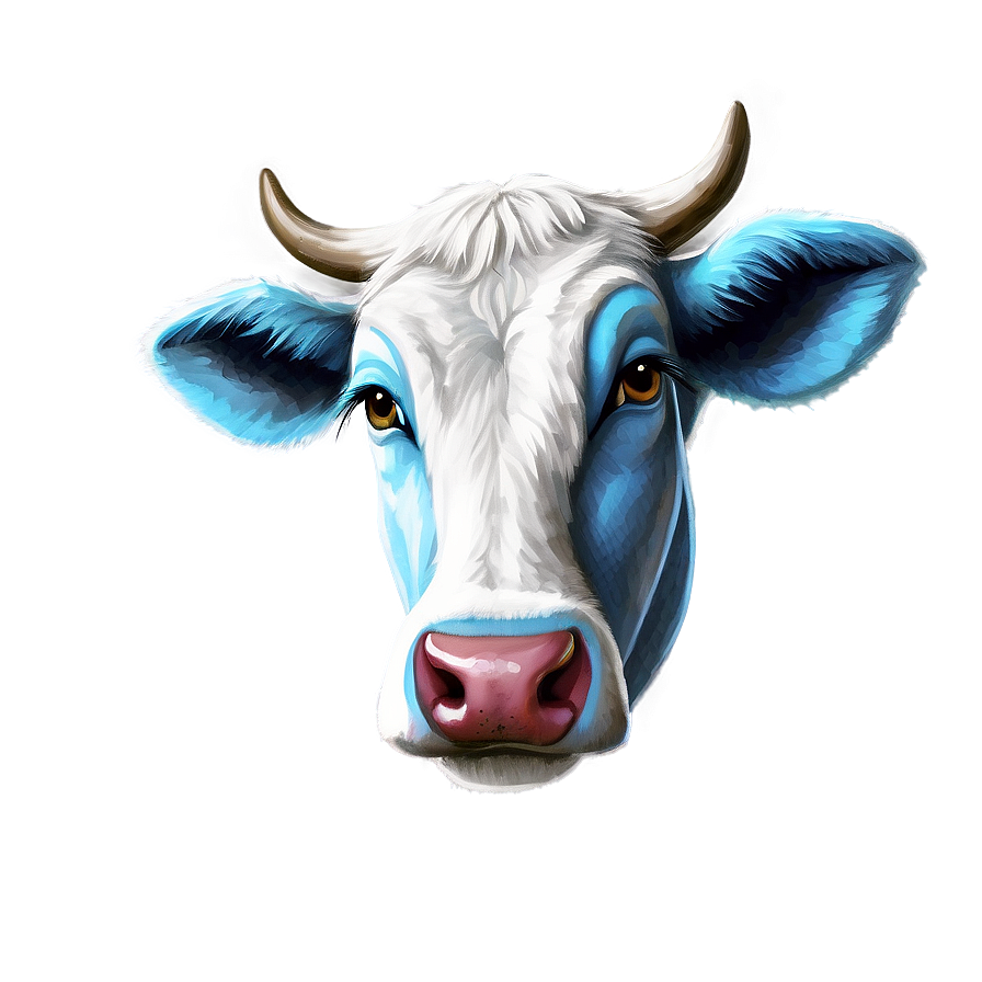 Cow Head Sketch Png Uxt20 PNG Image