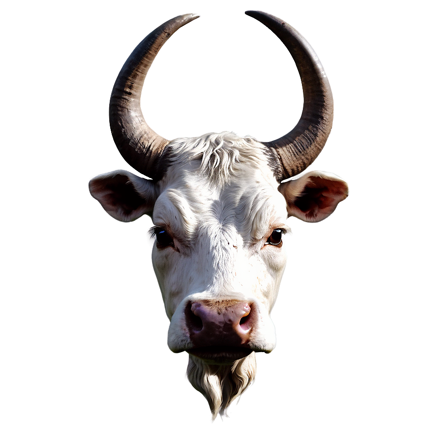 Cow Head With Horns Png Sxy PNG Image