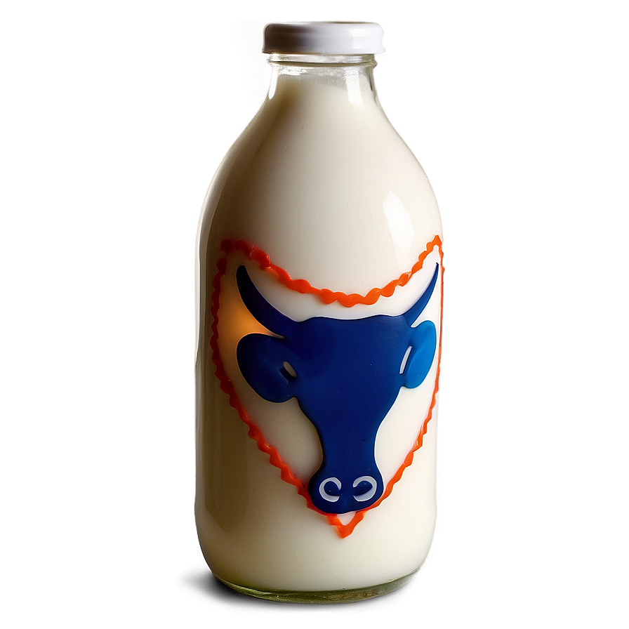 Cow Milk Bottle Png 06212024 PNG Image