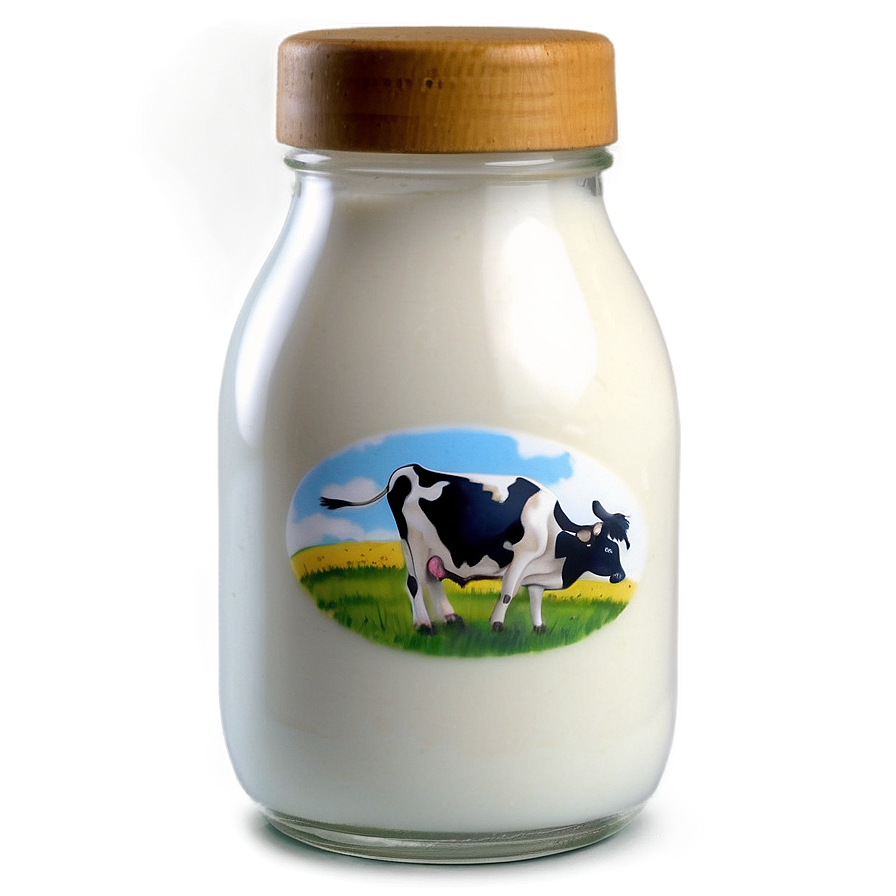 Cow Milk Bottle Png 55 PNG Image