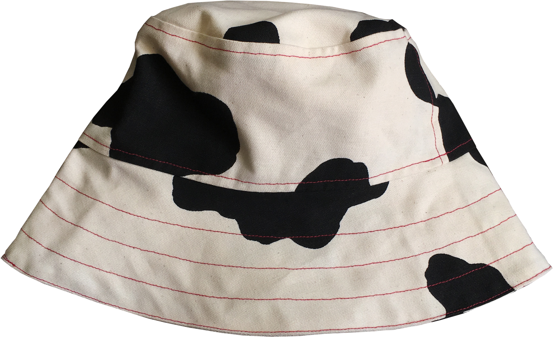 Cow Print Bucket Hat PNG Image