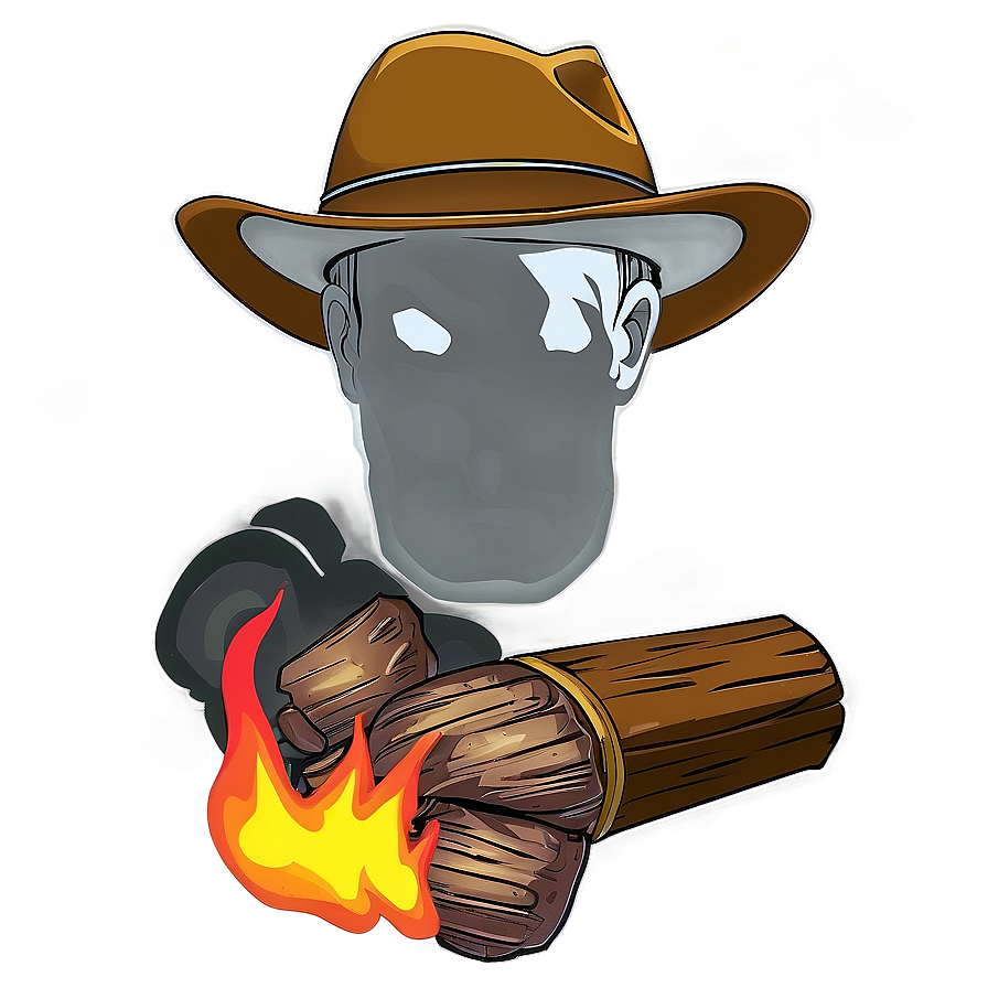 Cowboy Campfire Png Wrs PNG Image