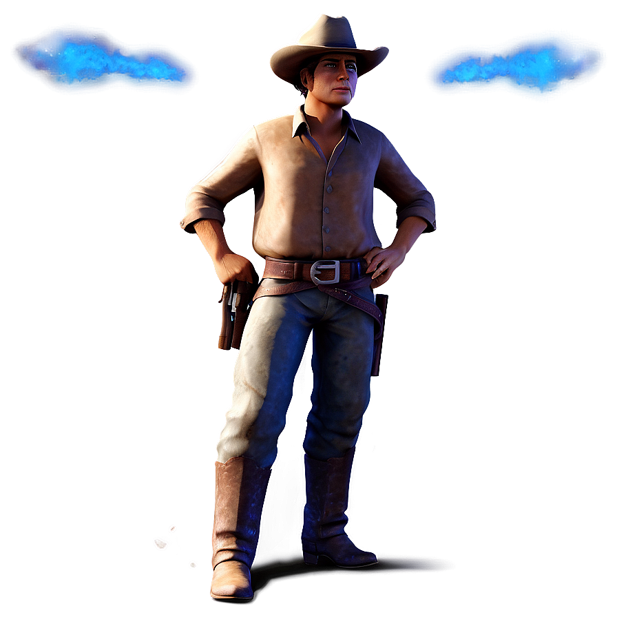 Cowboy Gunslinger Png 05212024 PNG Image