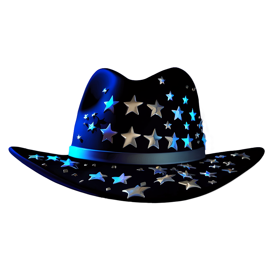 Cowboy Hat Under Stars Png 04292024 PNG Image