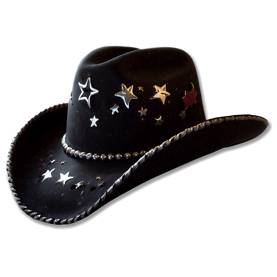 Cowboy Hat Under Stars Png Oac PNG Image