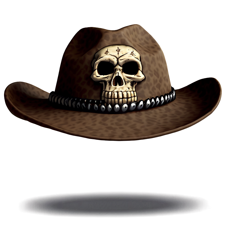 Cowboy Hat With Skull Png 24 PNG Image