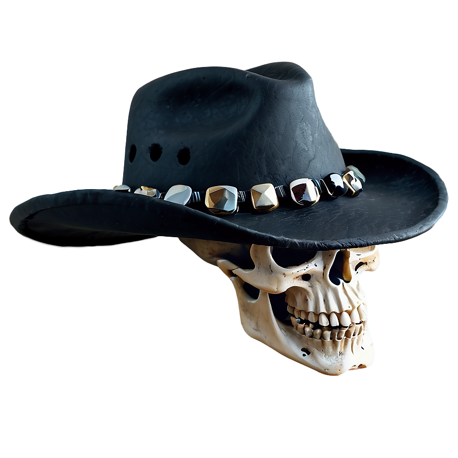 Cowboy Hat With Skull Png Ryf PNG Image