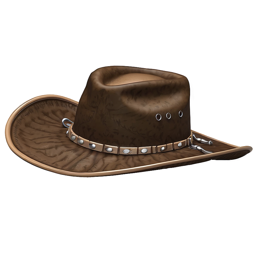 Cowboy Hat With Spurs Png Bcl PNG Image