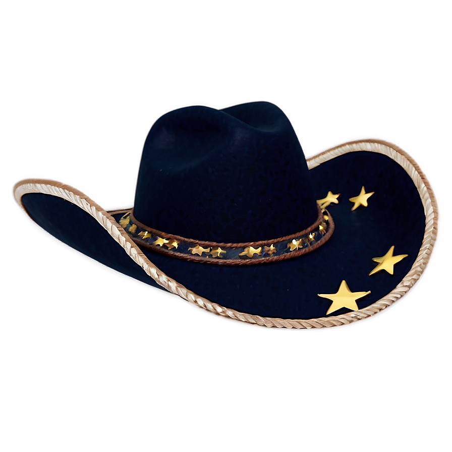 Cowboy Hat With Stars Png 04292024 PNG Image