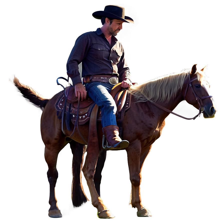 Cowboy Scene Png 27 PNG Image