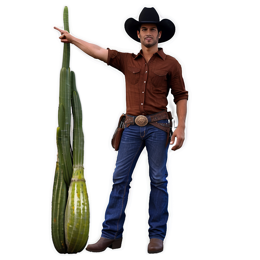 Cowboy Sunset Png Igg PNG Image