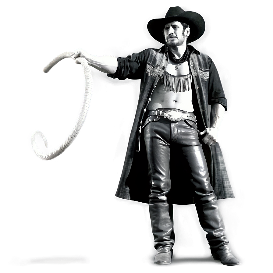 Cowboy Whip Drawing Png 76 PNG Image