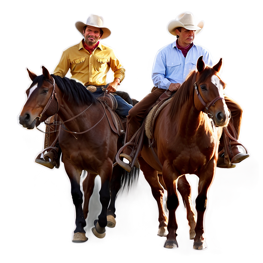 Cowboys And Horses Png 05212024 PNG Image