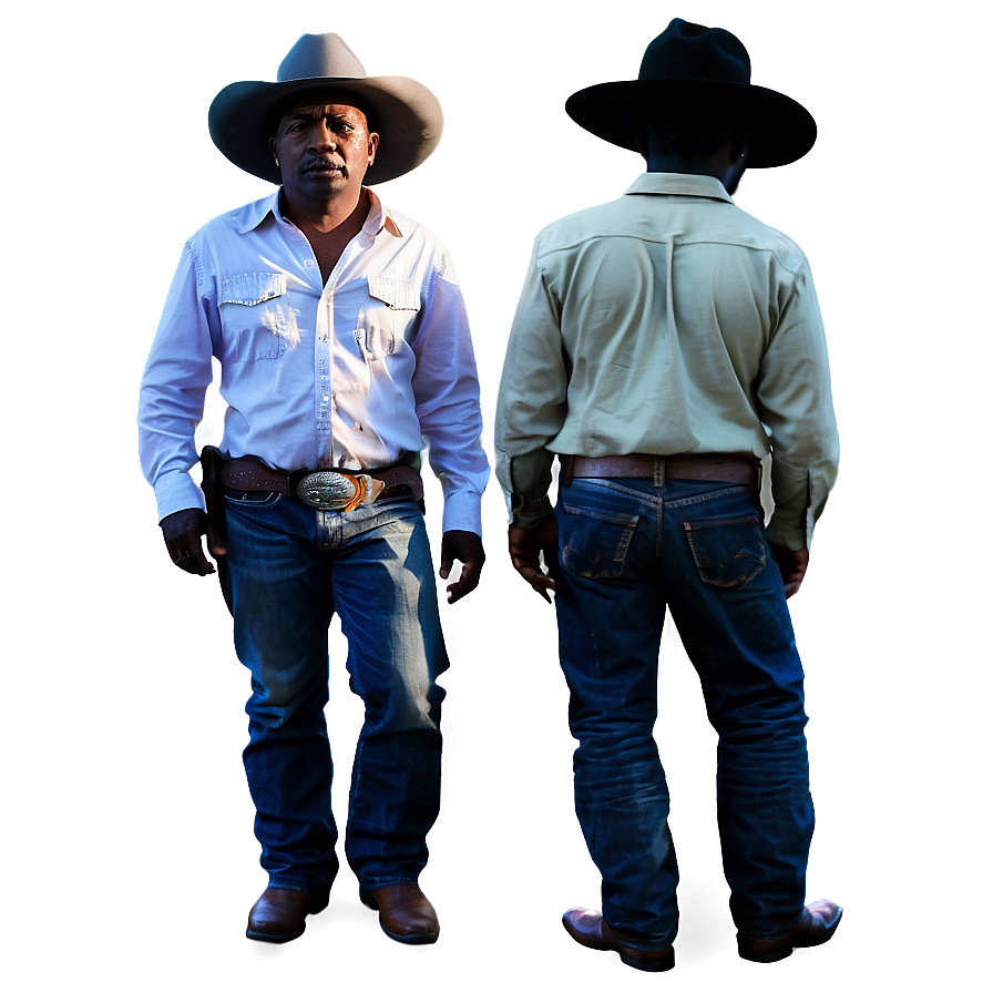 Cowboys At Dusk Png Ucg PNG Image