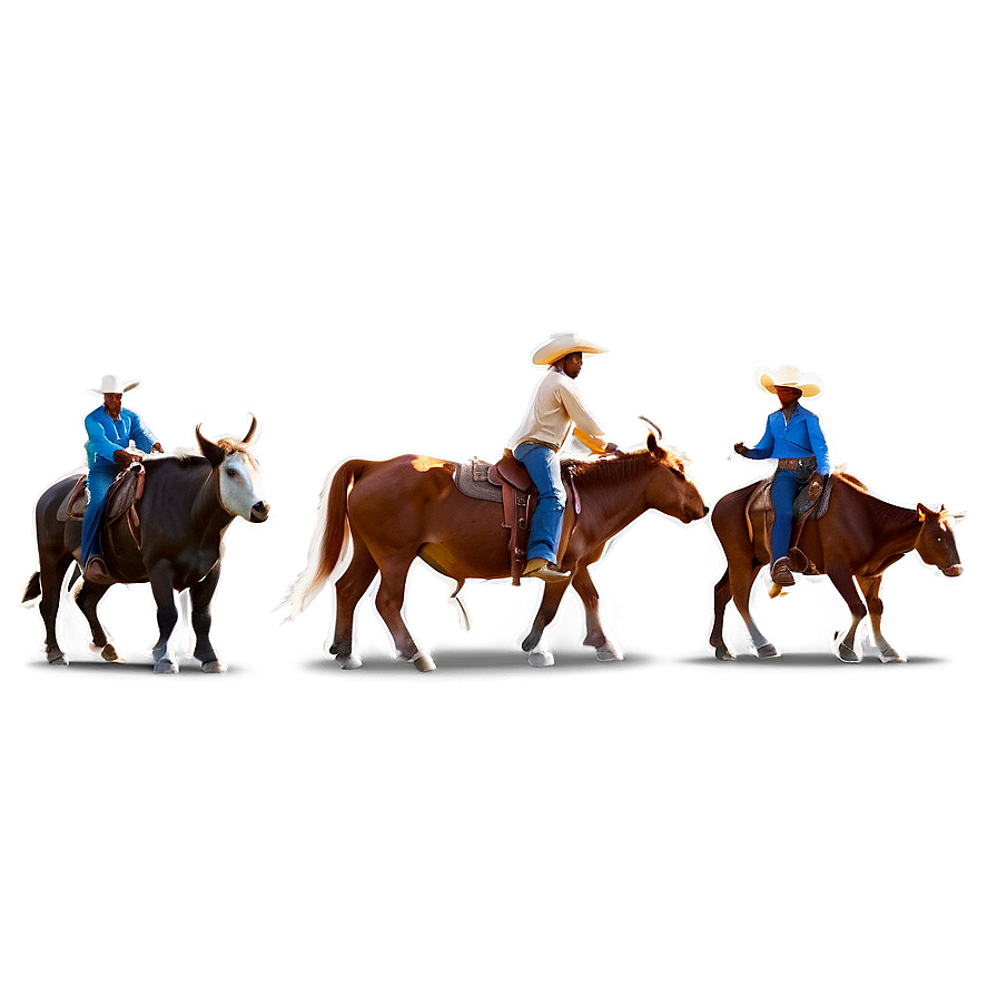 Cowboys With Cattle Png 05212024 PNG Image