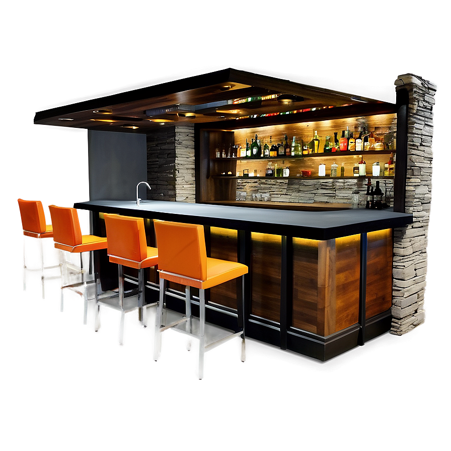 Cozy Basement Bar Concepts Png Xgk PNG Image