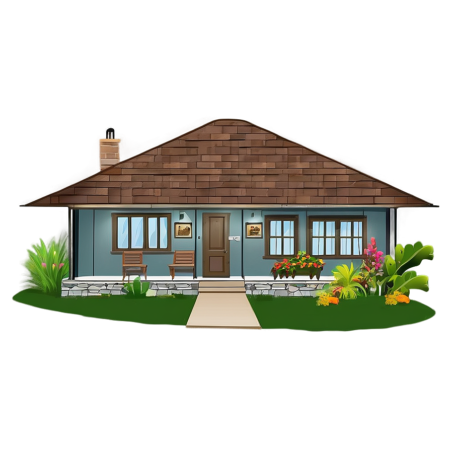 Cozy Cottage Home Png Yls PNG Image