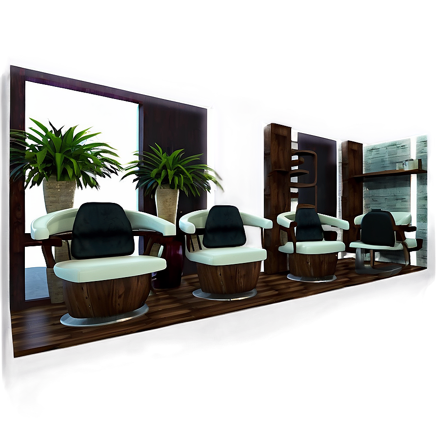 Cozy Salon Waiting Area Png 80 PNG Image