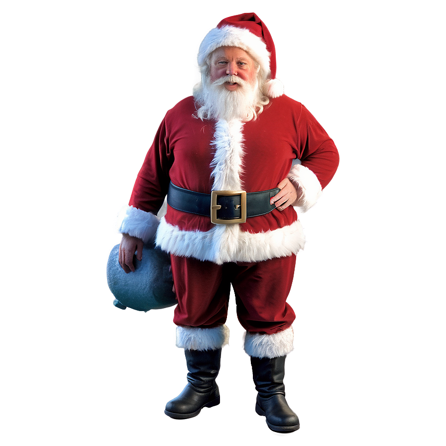 Cozy Santa Outfit Png 06252024 PNG Image