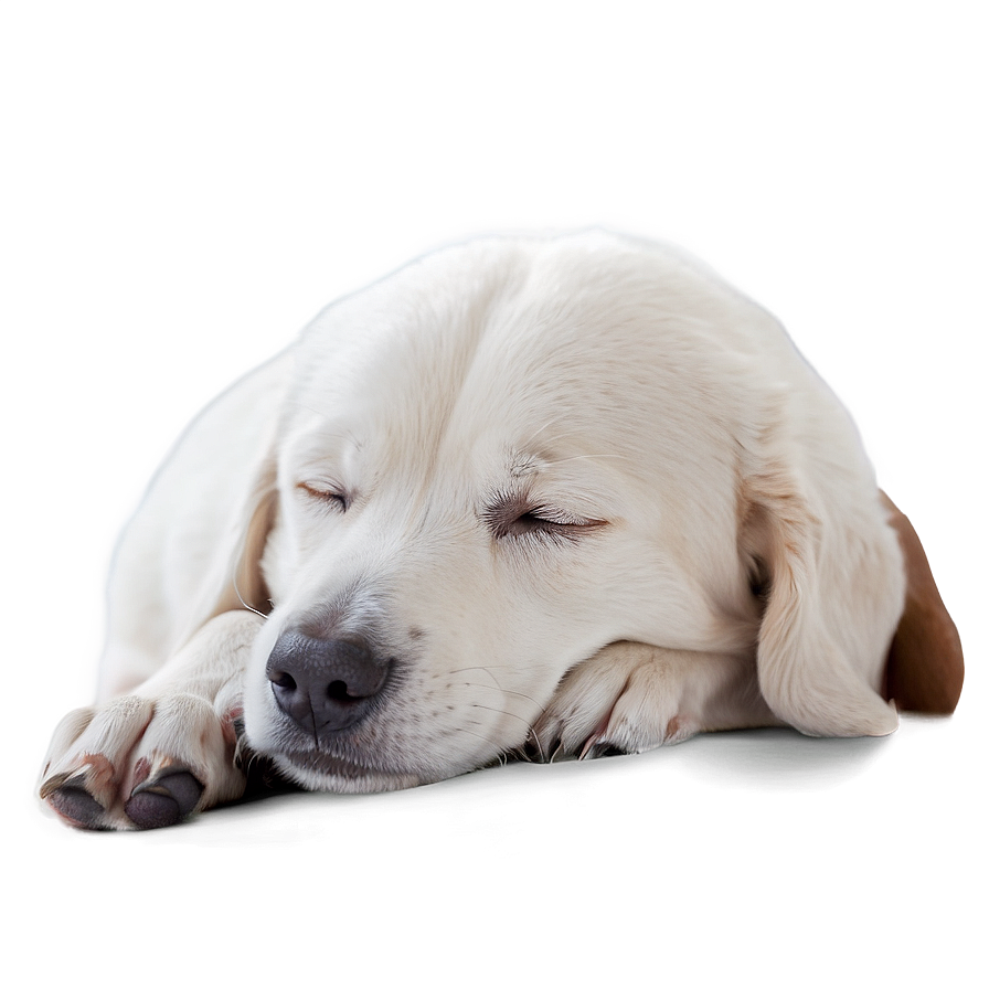 Cozy Sleeping Dog Png Bjy65 PNG Image