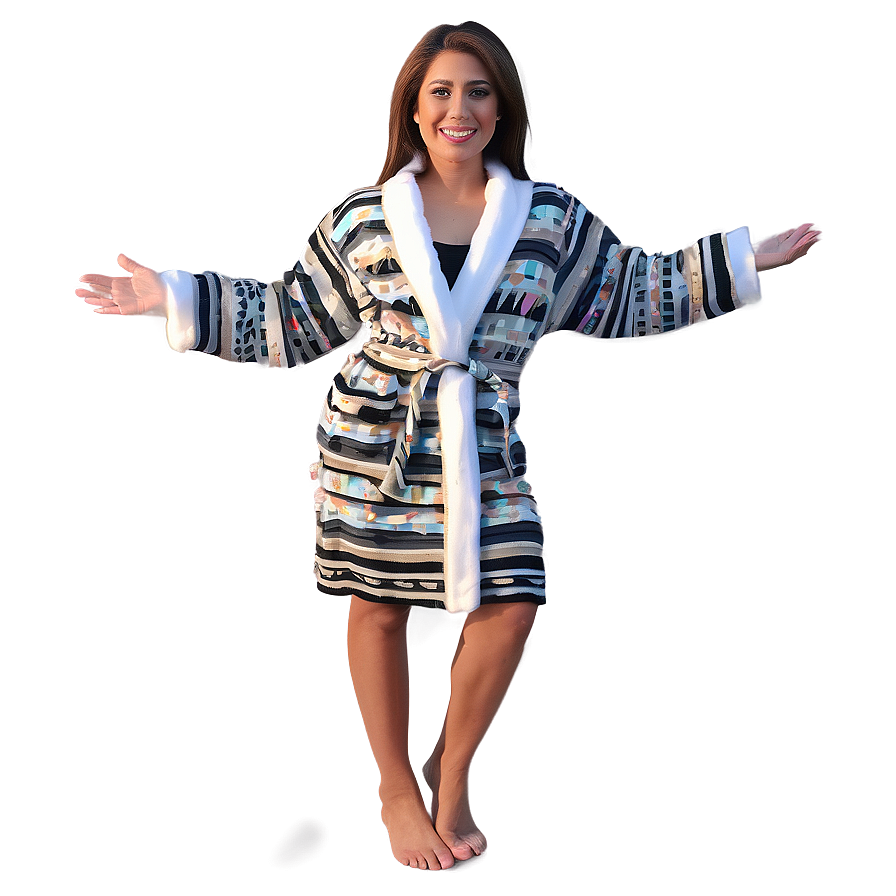 Cozy Winter Robe Png 2 PNG Image