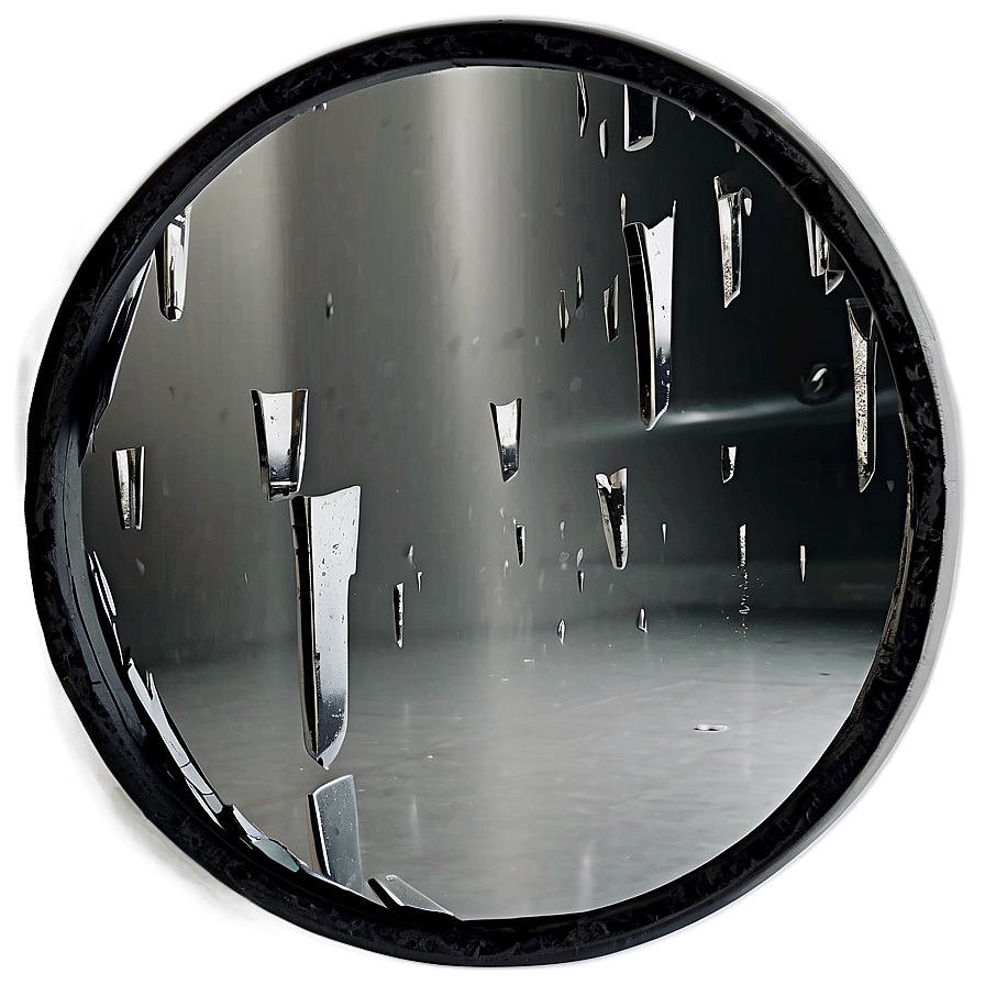 Cracked Bathroom Mirror Png Eot PNG Image