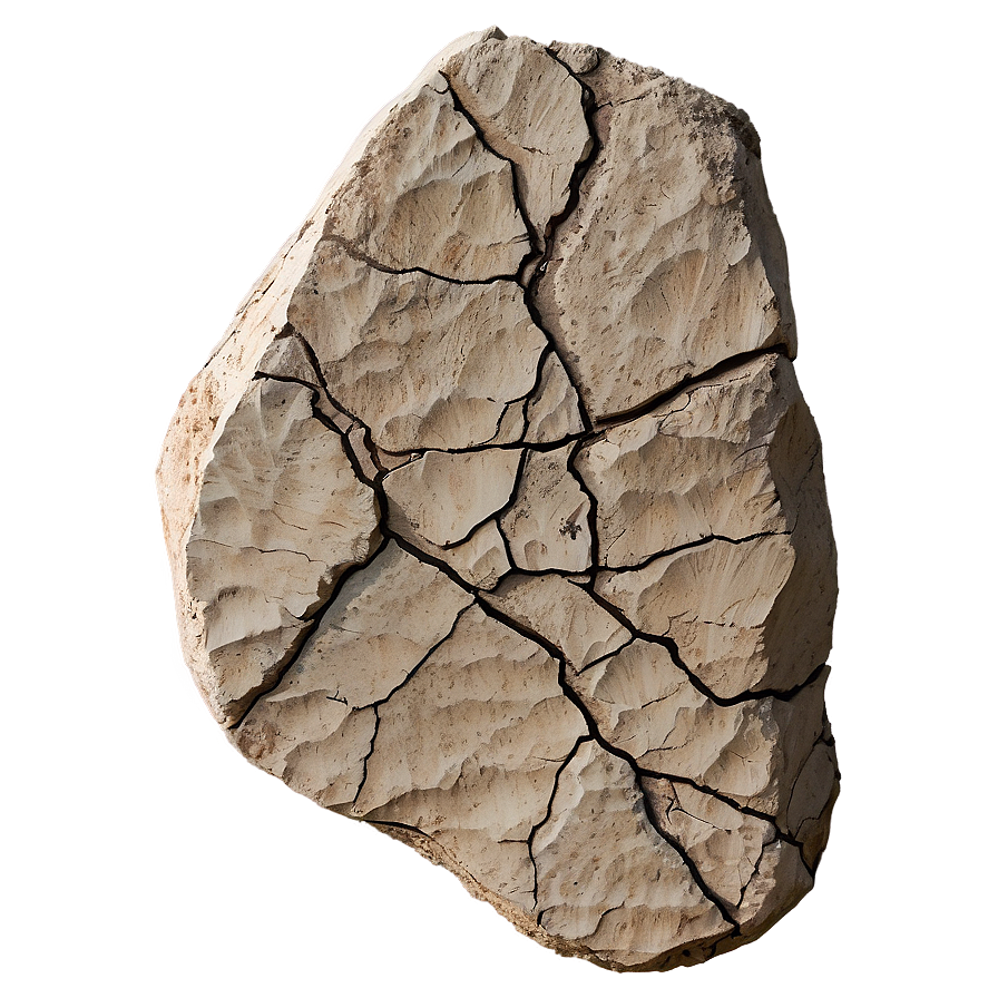 Cracked Earth Rock Texture Png 05032024 PNG Image