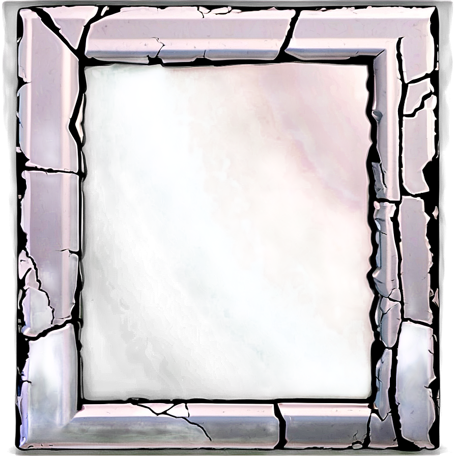 Cracked Wall Mirror Png Bdi5 PNG Image