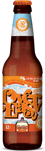 Craft Beer Bottle Over Easy I P A PNG Image