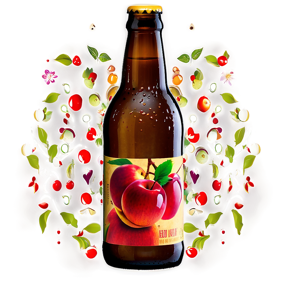 Craft Cider Bottle Png Vtv PNG Image