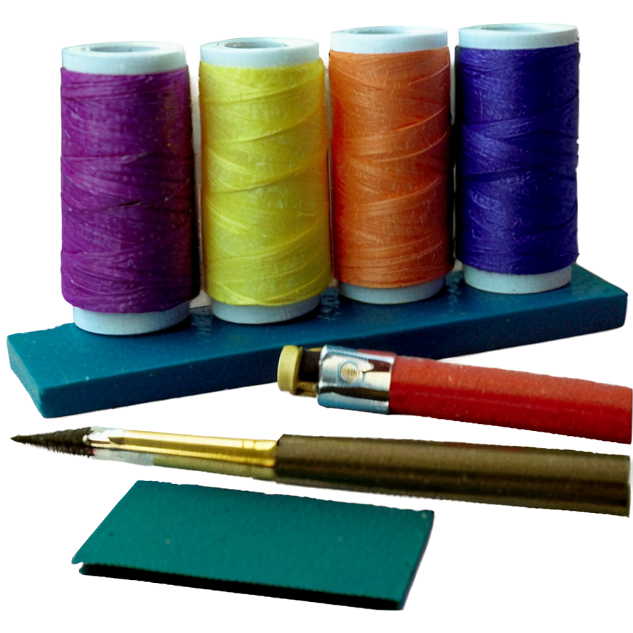 Craft Supplies Must-haves Png Qrn PNG Image