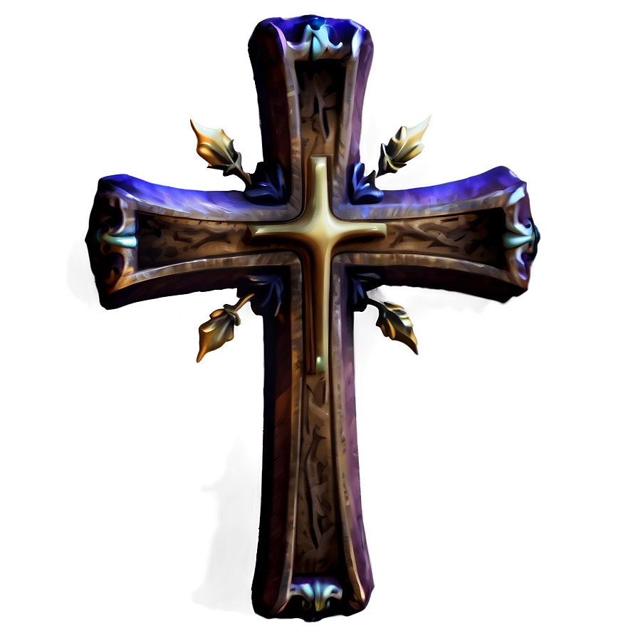 Crafted Cross Model Png 85 PNG Image