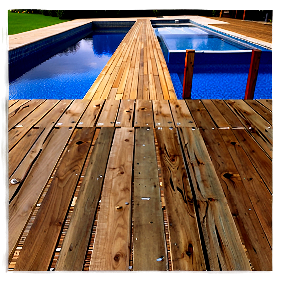 Crafted Wooden Deck Png Tjf25 PNG Image