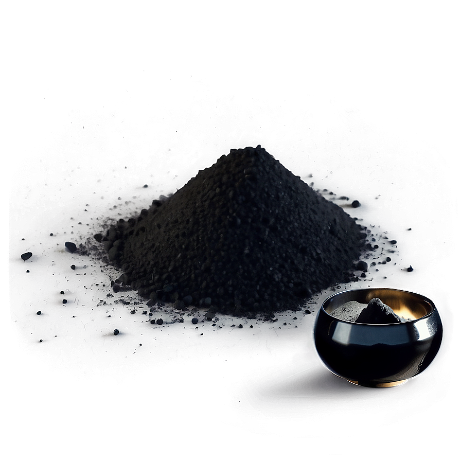 Crafting Homemade Black Powder Png Mxt PNG Image