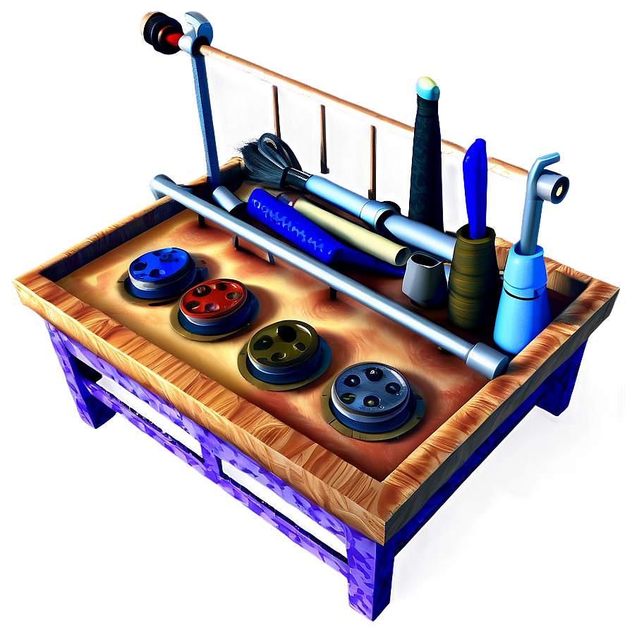 Crafting Table Top View Png Yyk PNG Image