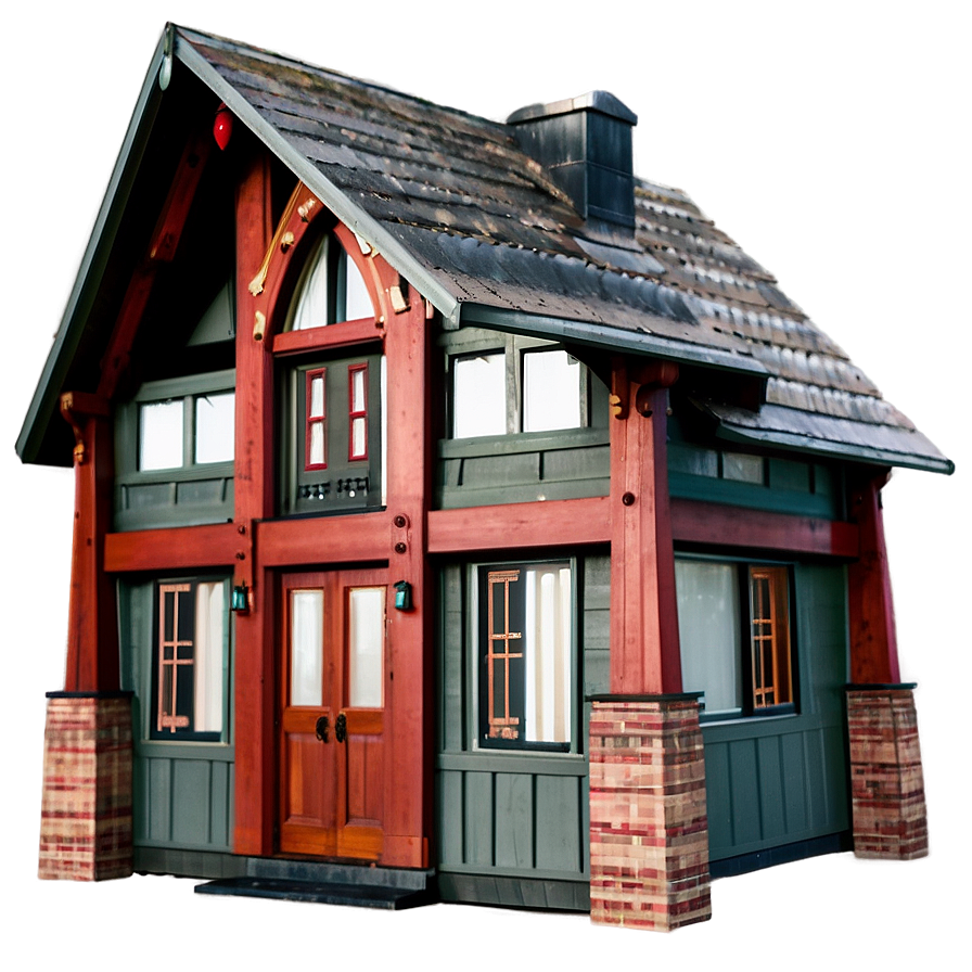 Craftsman House Details Png Gle PNG Image