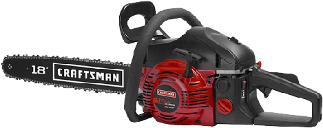 Craftsman18 Inch Chainsaw PNG Image