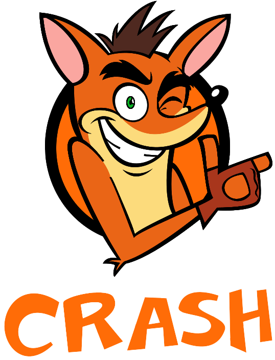 Crash Bandicoot Character PNG Image