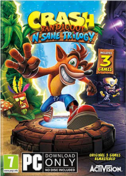 Crash Bandicoot N Sane Trilogy P C Cover PNG Image