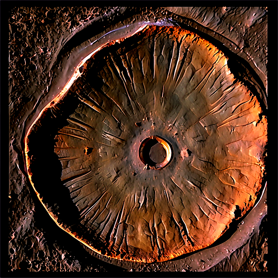 Crater Fossil Site Discovery Png Upu PNG Image